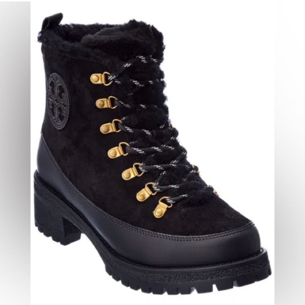 Tory Burch Thea Shearling Lug Sole Black
Boots